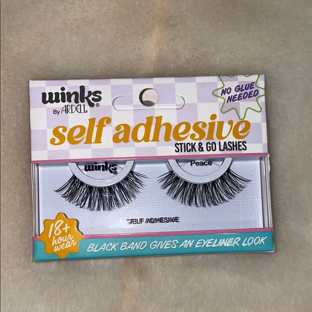 Bundle any 4 for $15 Ardell Winks Self Adhesive Lashes with Black Band